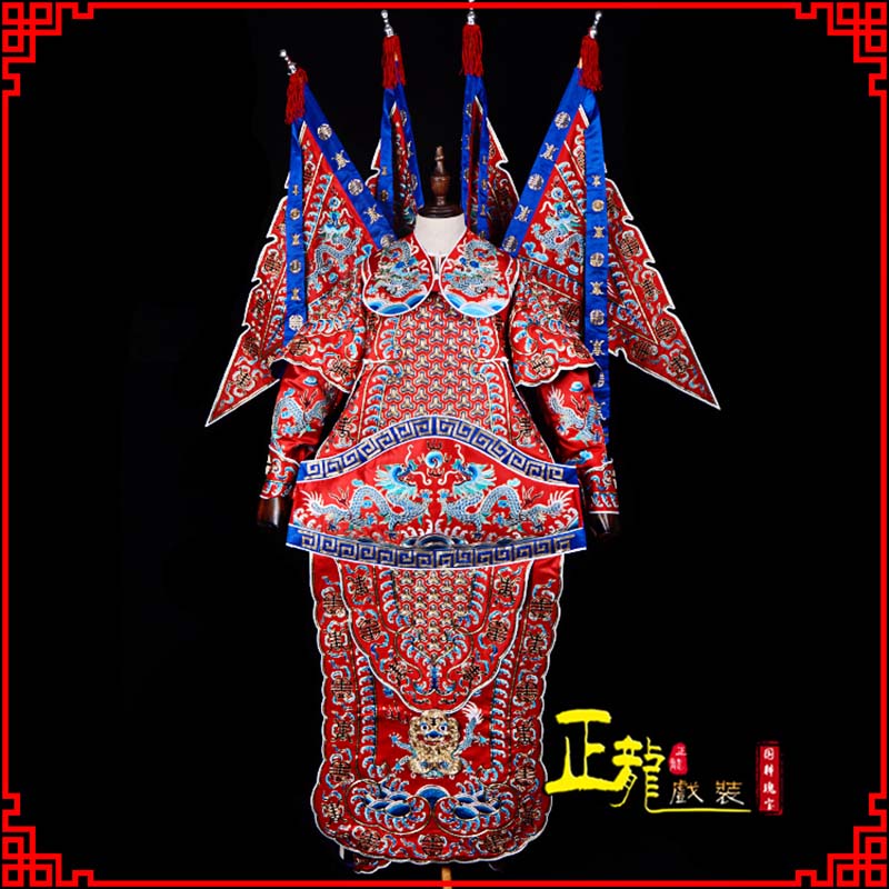 龙江武生戏服戏曲武将靠